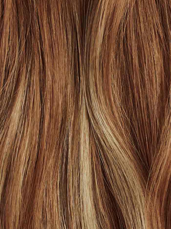 natural red balayage luxy hair