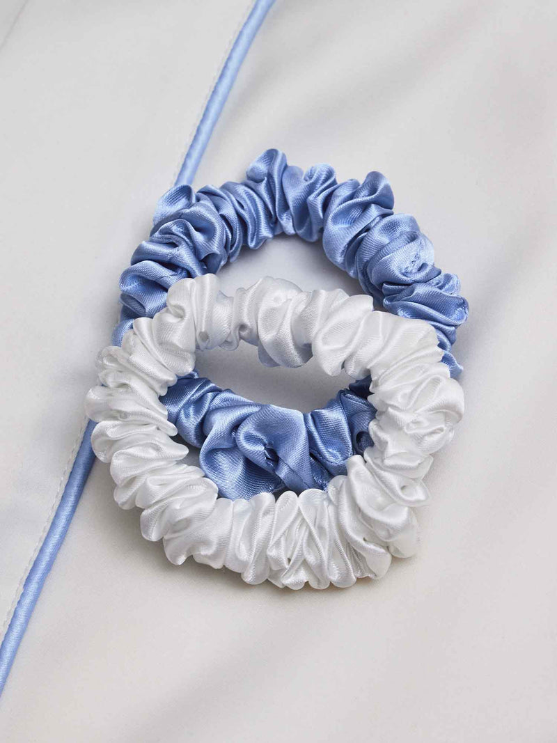 Something Blue Scrunchie Set