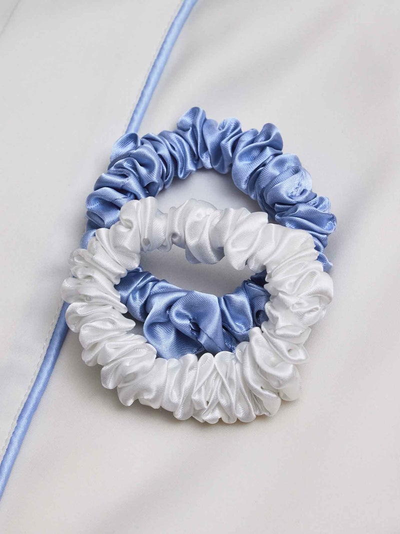 Something Blue Scrunchie Set