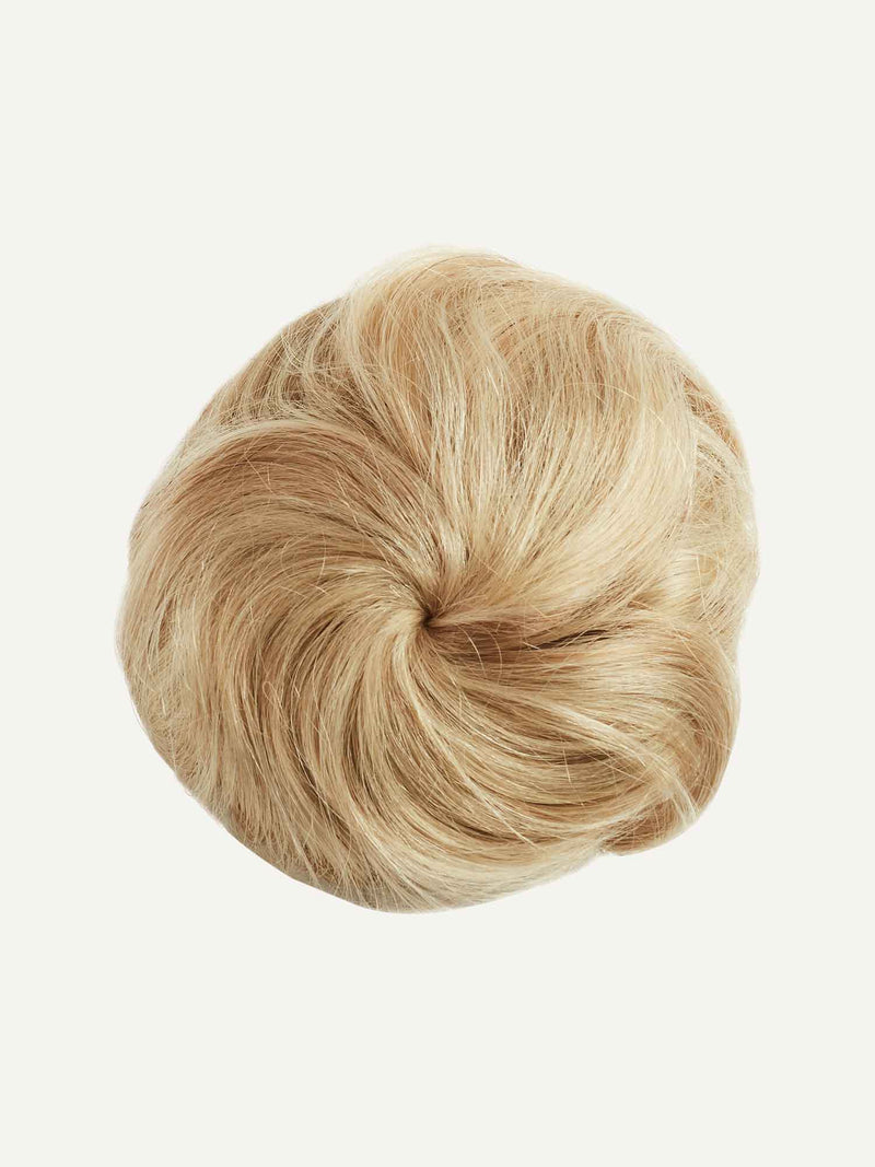 Dirty Blonde Highlights Clip-In Bun
