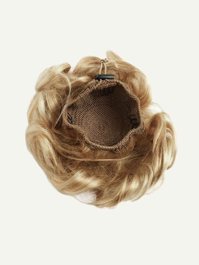 Dirty Blonde Highlights Clip-In Bun