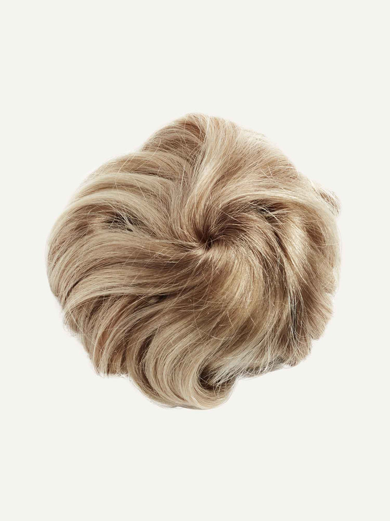 Natural Blonde Balayage Clip-In Bun