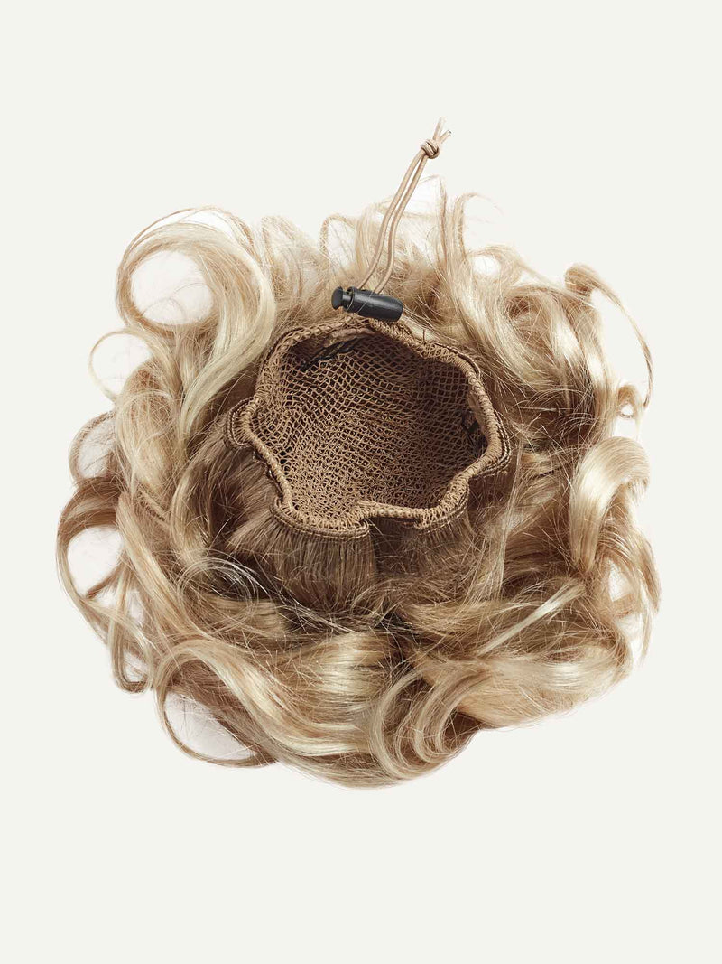 Natural Blonde Balayage Clip-In Bun