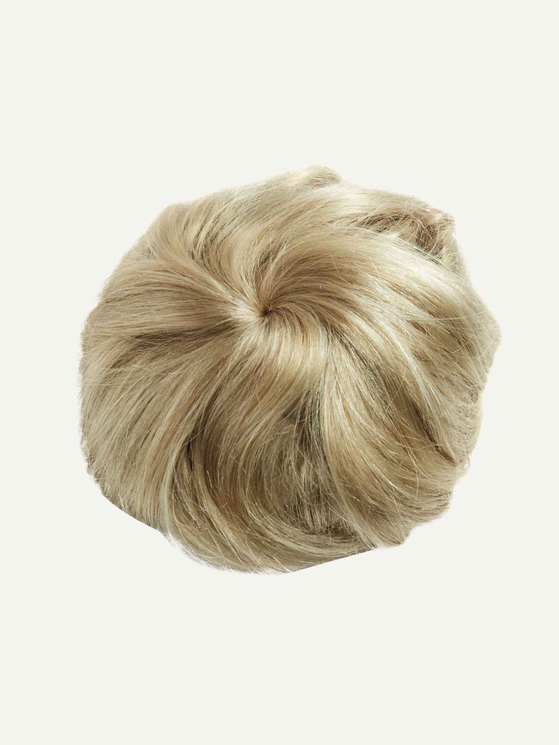 Sandy Blonde Balayage Clip-In Bun