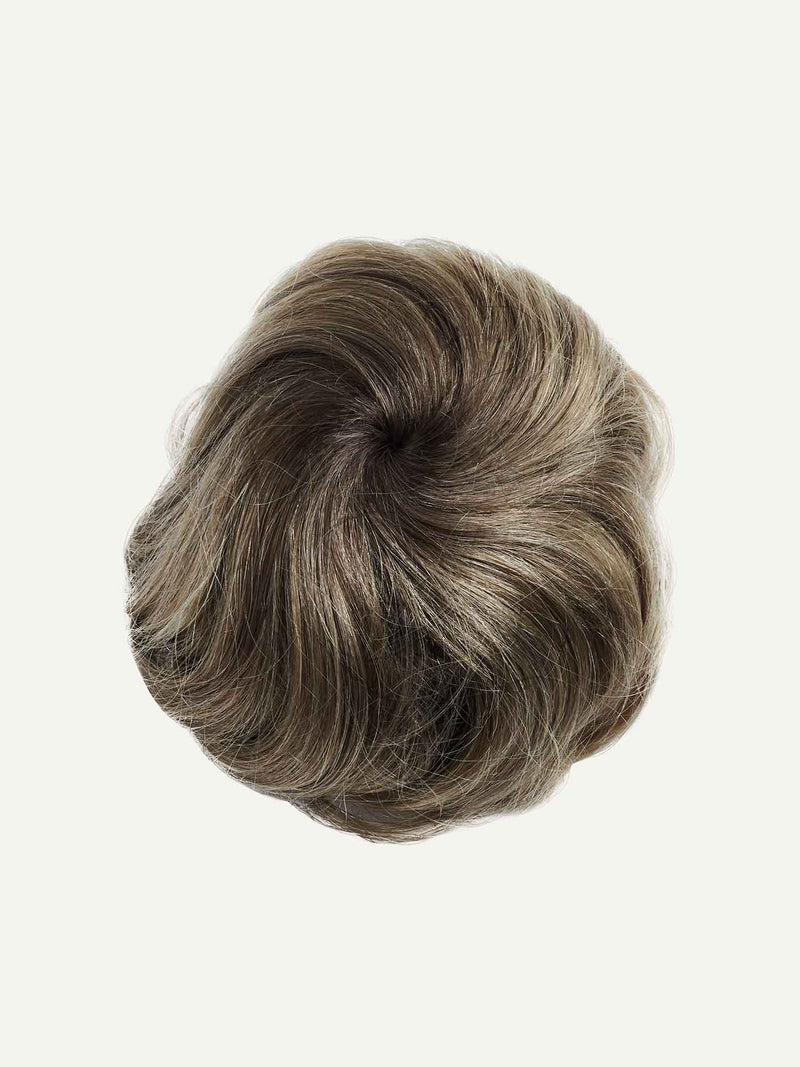 Sandy Brown Balayage Clip-In Bun