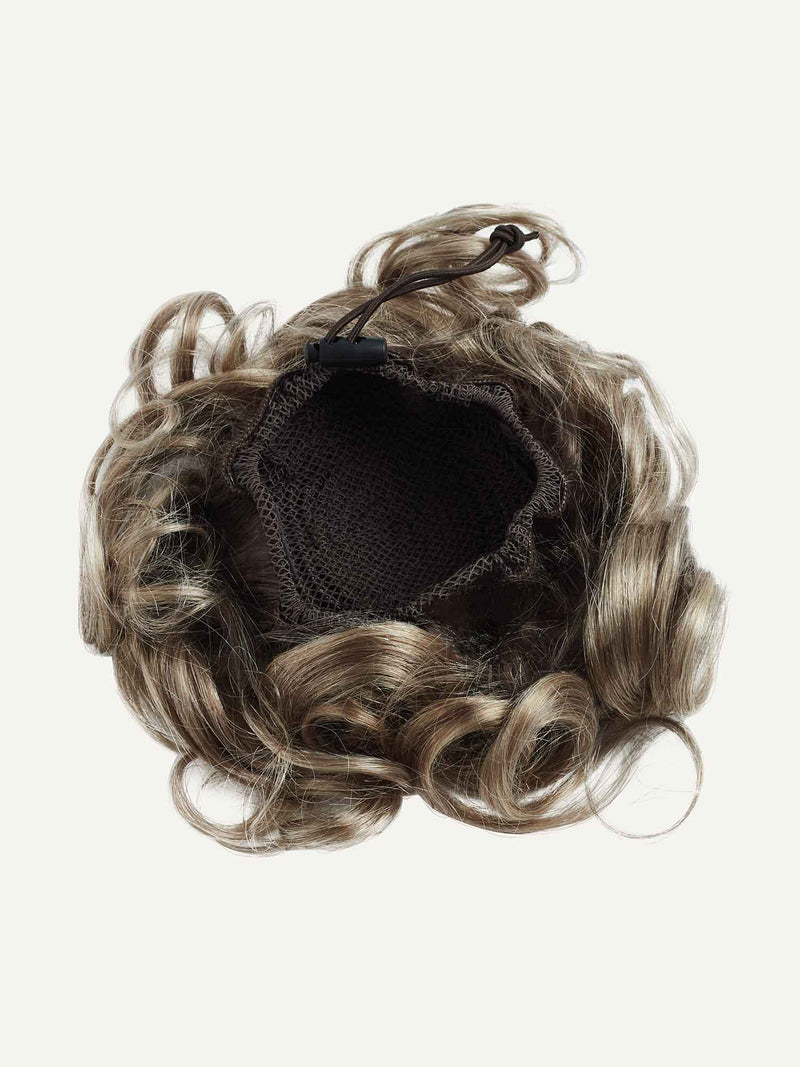 Sandy Brown Balayage Clip-In Bun