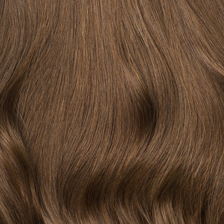 20" Seamless Chestnut Brown Clip-Ins Luxy Hair Extensions- 20" (180g)