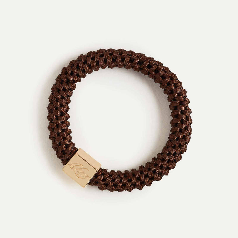Luxy® Hair - Gravity Defying Hair Ties: Brown