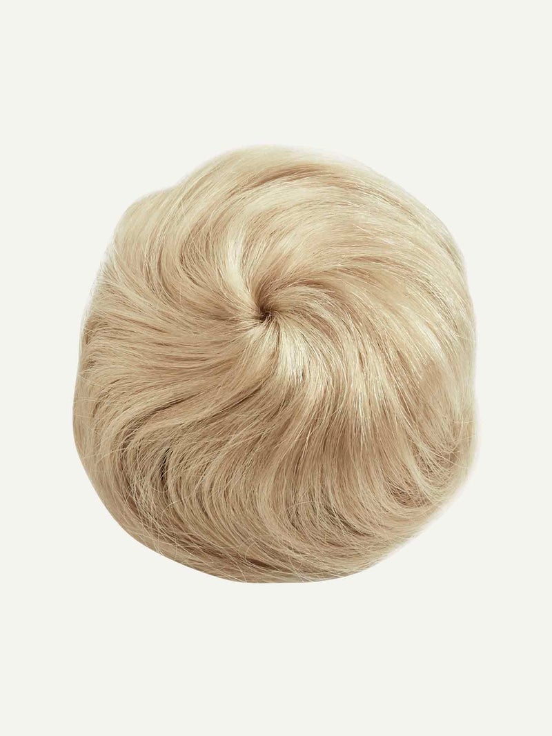 Beige Blonde Clip-In Bun