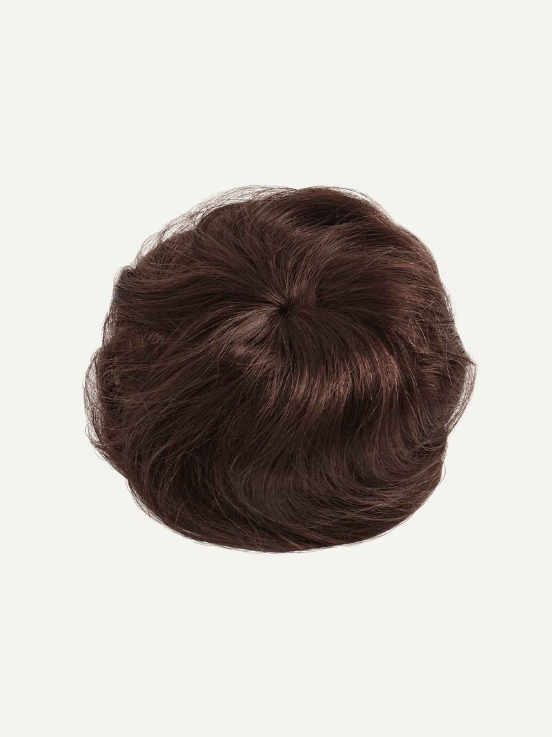 Chocolate Brown Clip-In Bun