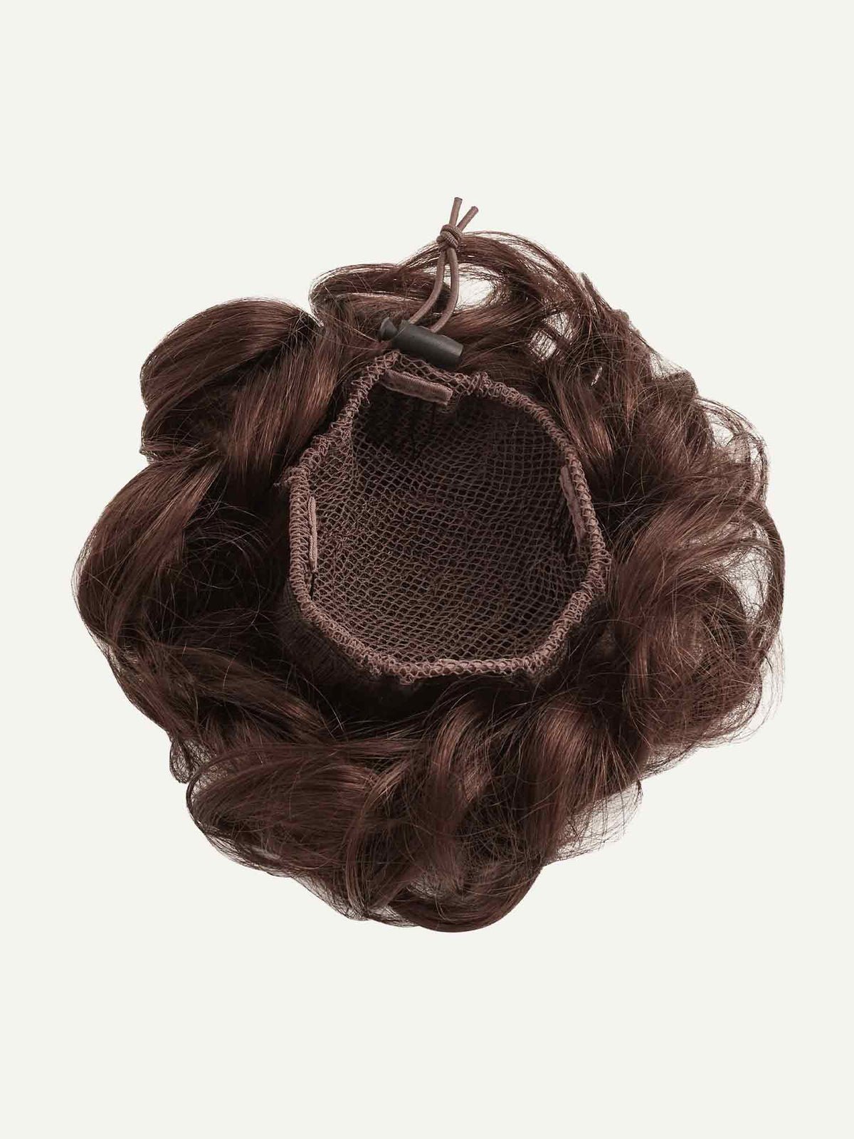 Chocolate Brown Clip-In Bun