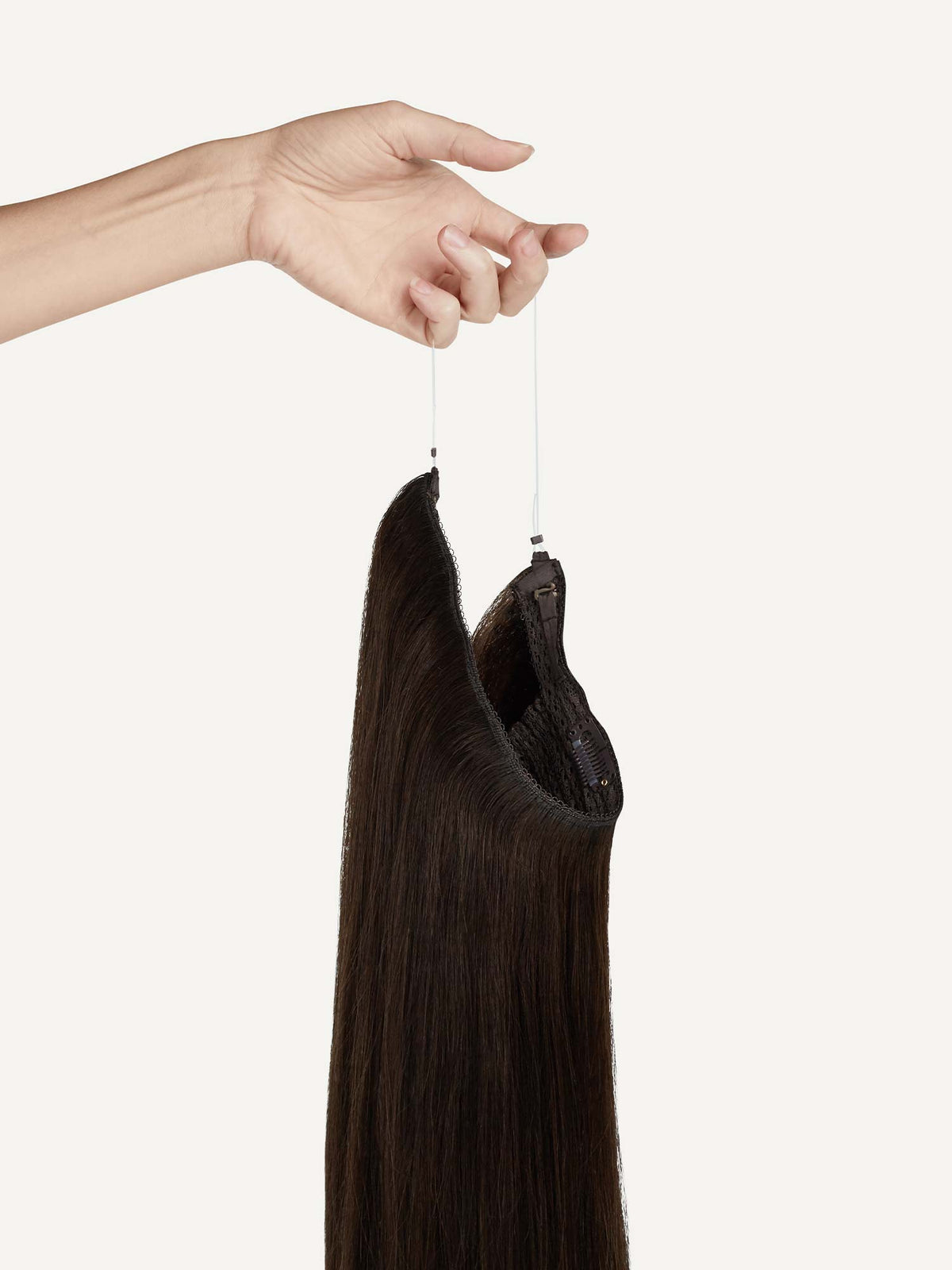 Halo hair extensions dark brown outlet