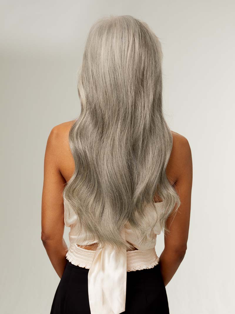 Luxy Hair x Aurora Lovestrand Light Gray Romance Ready Kit - 20