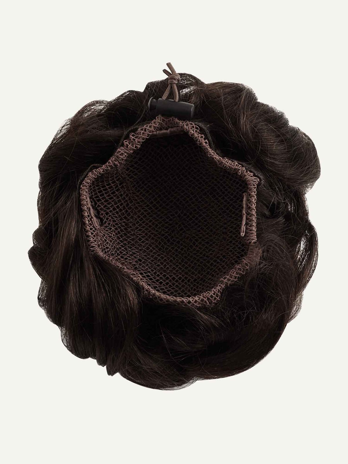 Mocha Brown Clip-In Bun