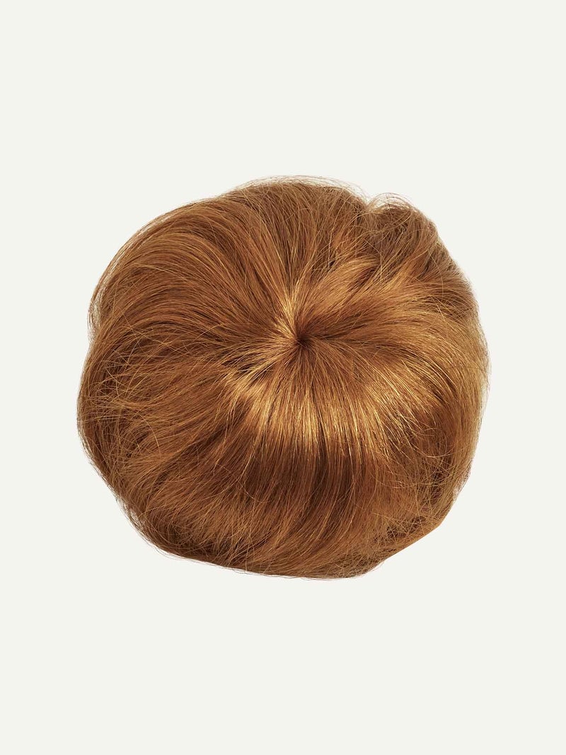 Natural Red Clip-In Bun