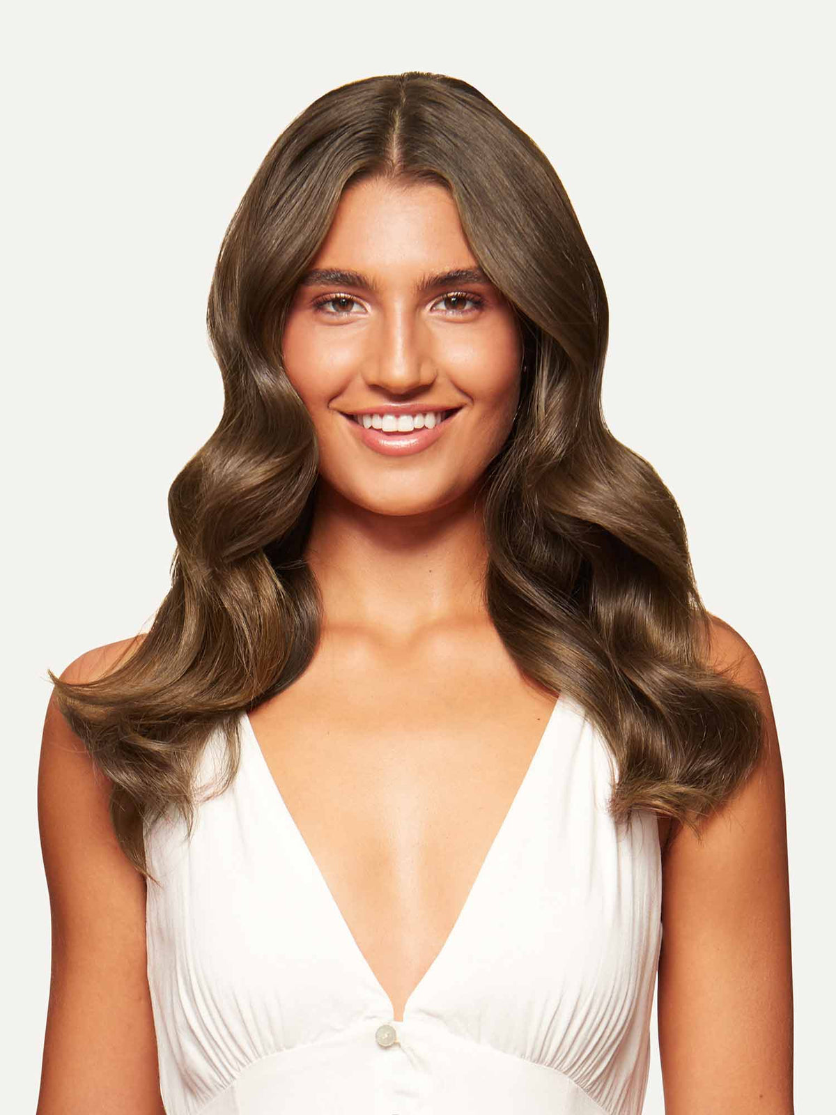 Halo Hair Extensions 12 Neutral Brown