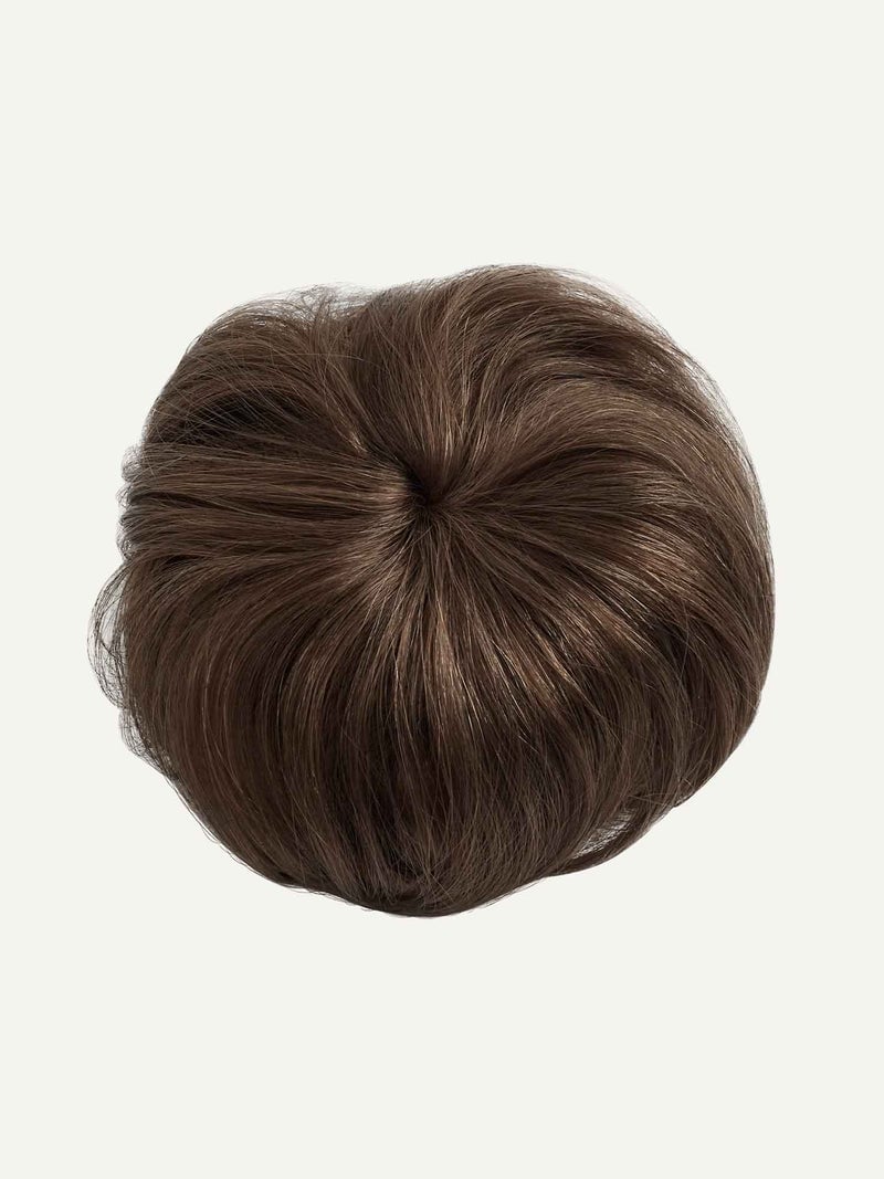 Neutral Brown Clip-In Bun