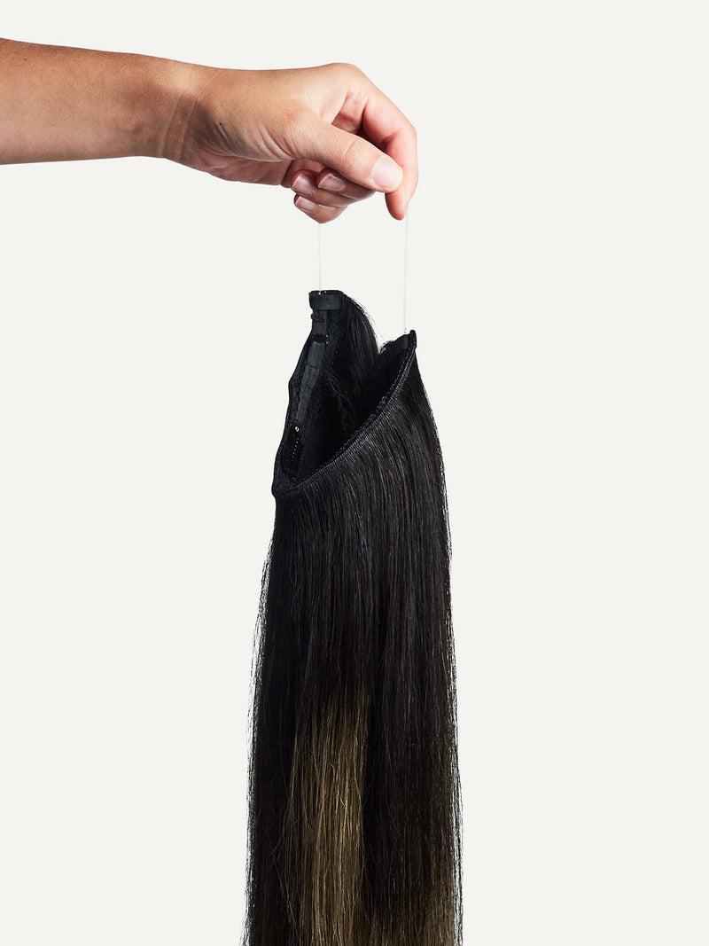 Halo® Hair Extensions (Off Black, 20 inches, 180 grams)
