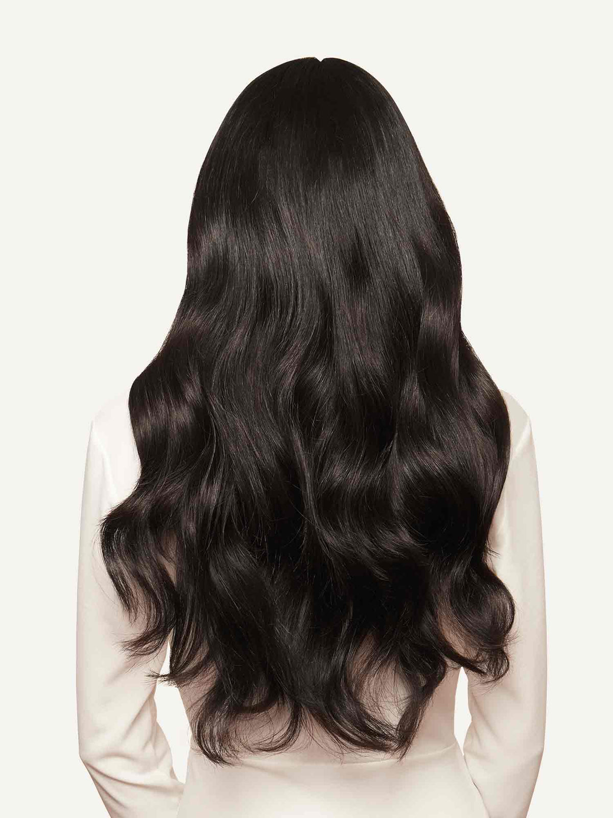 Halo Hair Extensions Off Black 20 inches 180 grams Luxy Hair