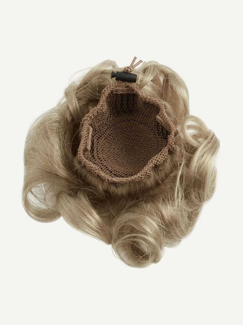 Sandy Blonde Clip-In Bun