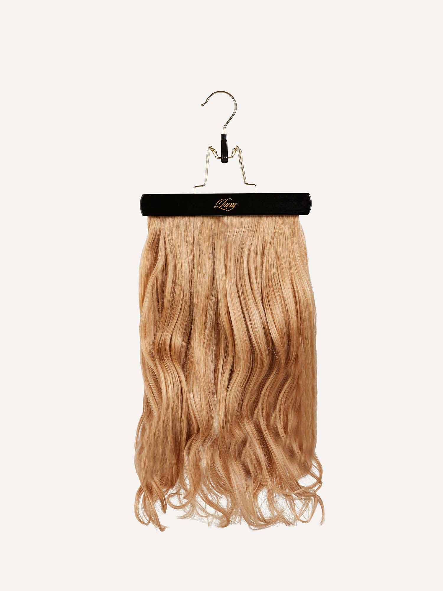 Volumizer Weft Clipin Hair Extensions (Jet Black) Luxy Hair Luxy