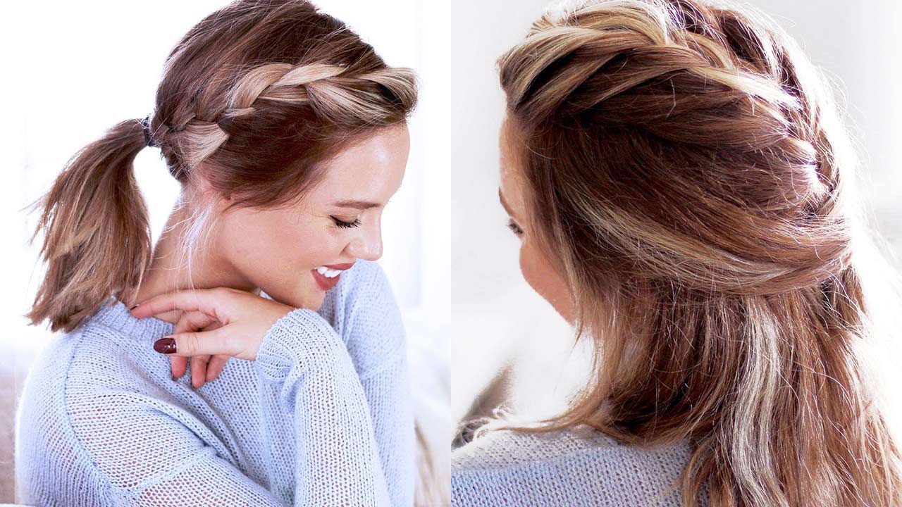 Cute Hairstyles For Short Hair and Medium Length Hair