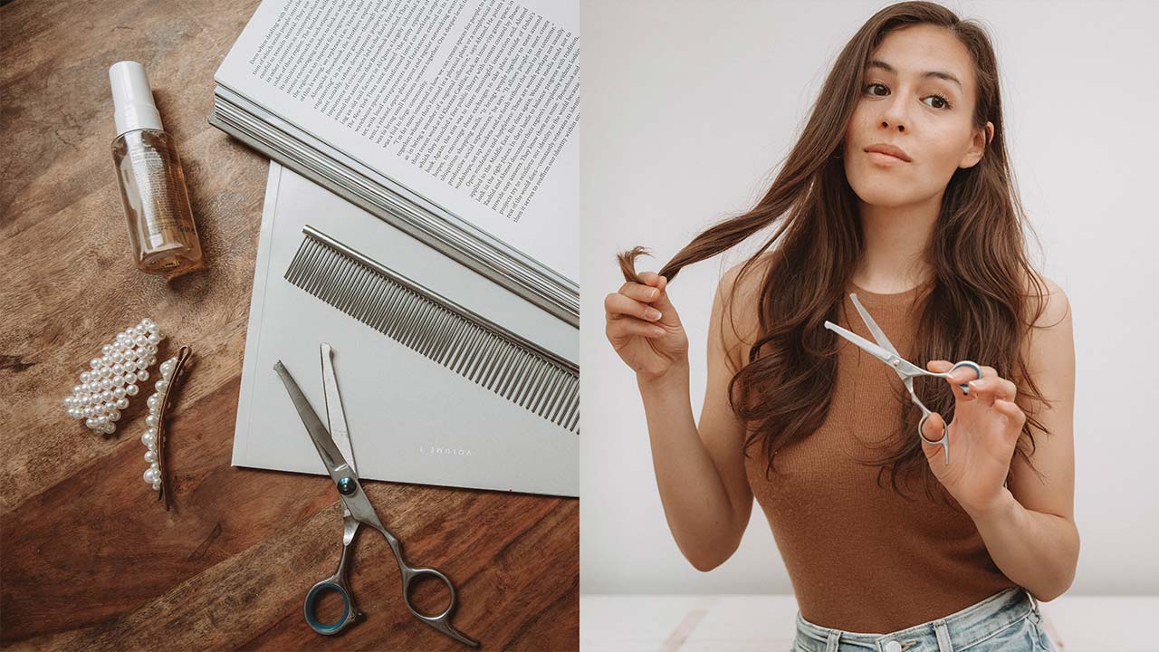 How To Cut Your Own Hair Tips & Tricks To Cut Your Hair At Home