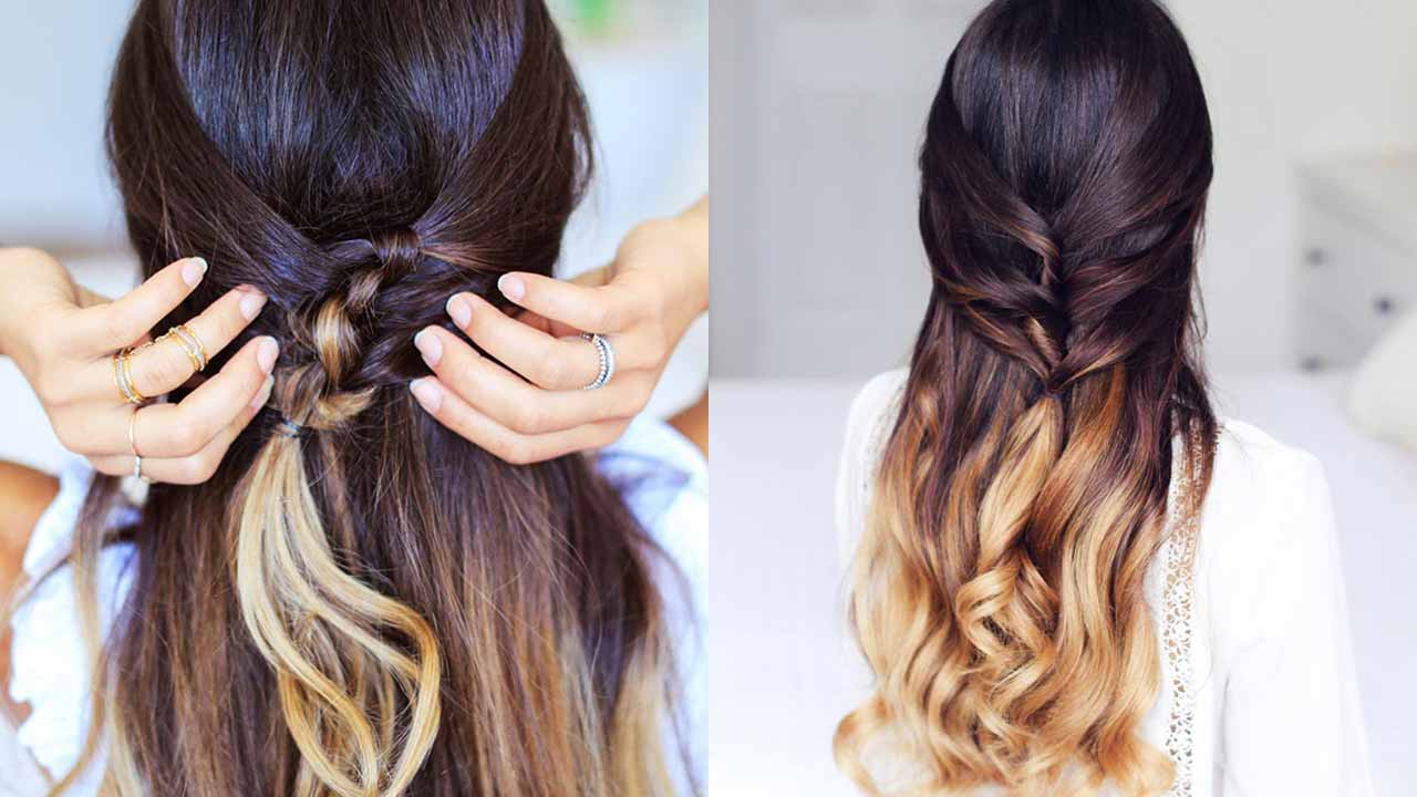 Half Up Hairstyles 5 Half Dos For Short Medium And Long Hair