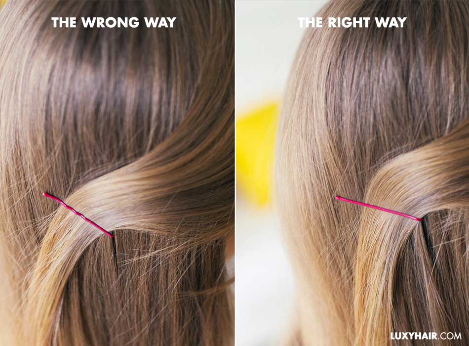 Hairstyles with bobby pins