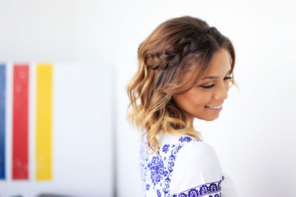 Short hairstyle for thinning hair