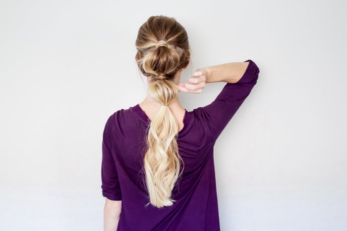 Bubble Ponytail Hair Tutorial with Luxy Hair Extensions by Erin Howards