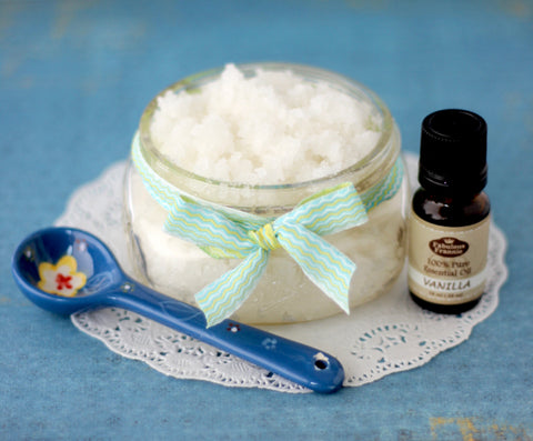 coconut oil scrub