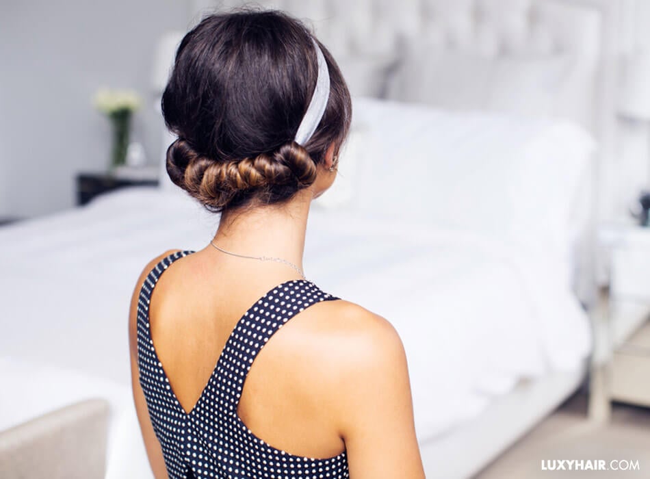 Heatless curls