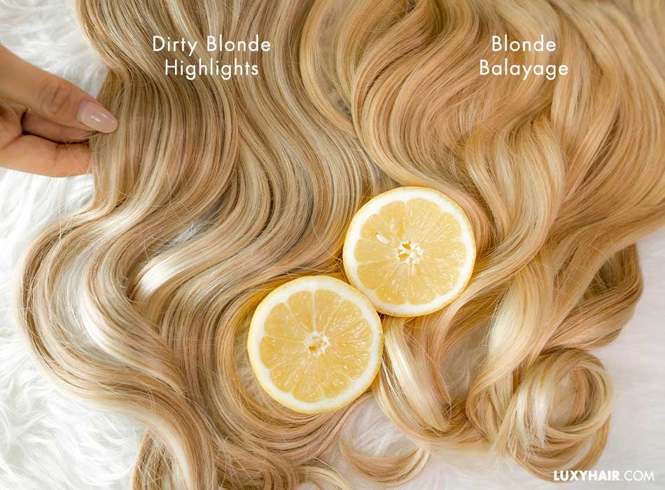 Highlights hair extensions