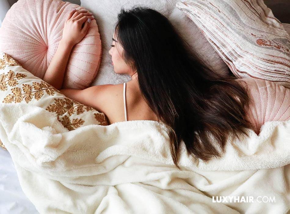 How to protect your hair while you sleep