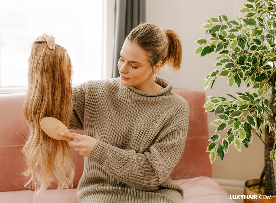 How to do a ponytail with extensions