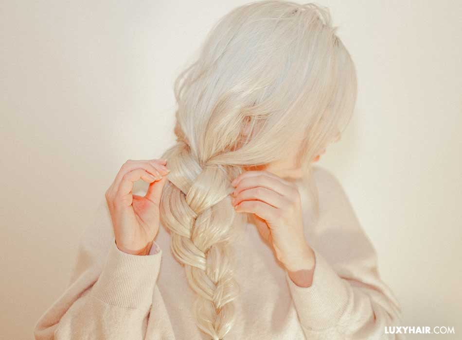 How to wear a volumizer weft