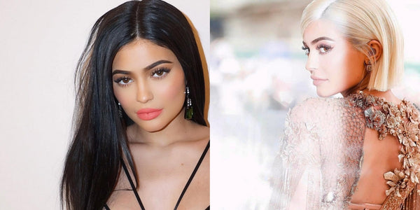 kylie jenner blonde hair