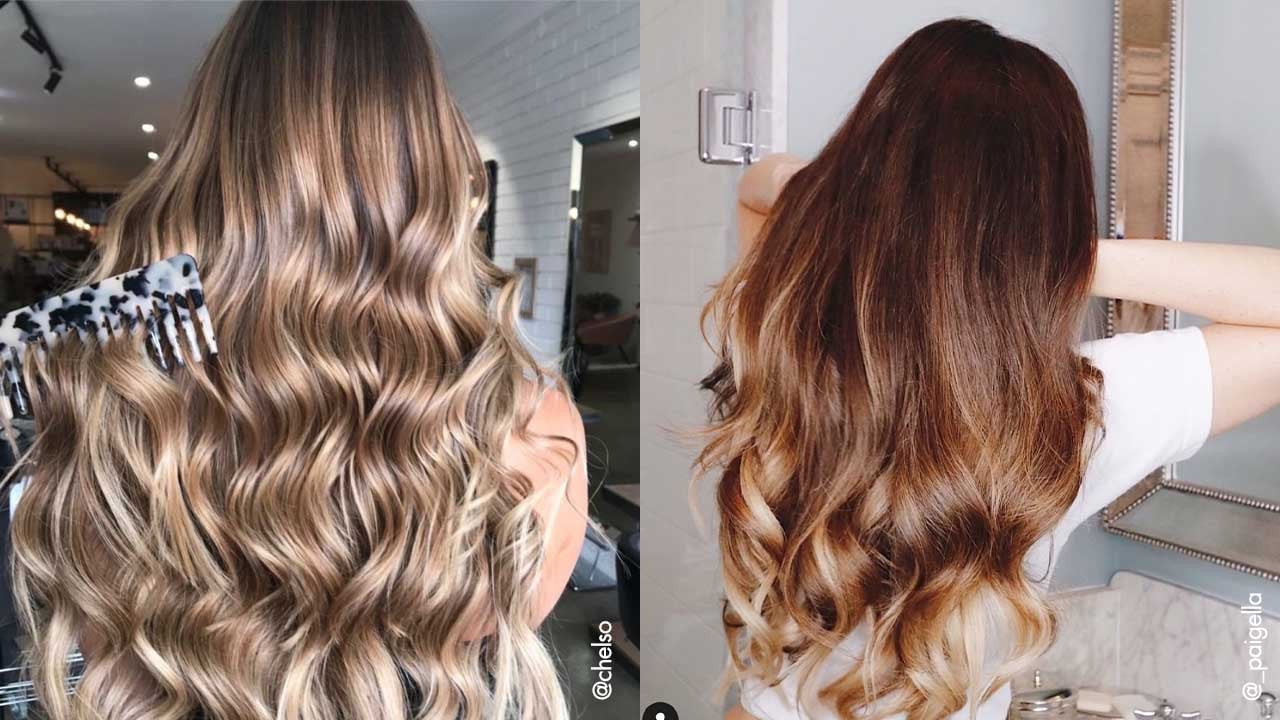 Balayage hair
