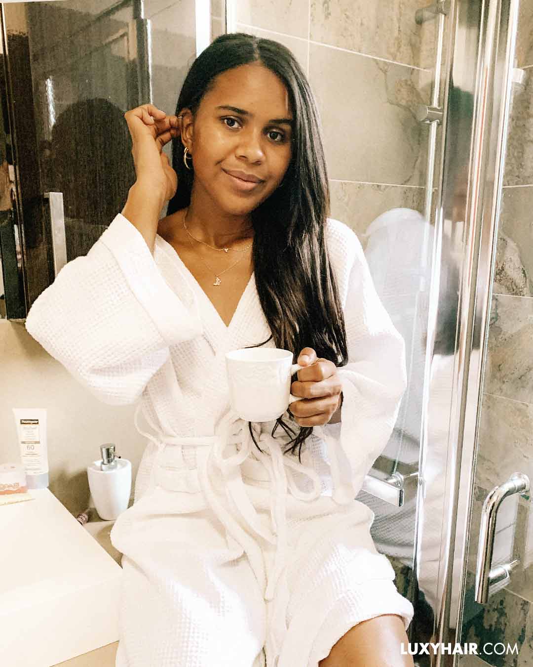 Morning skincare routine