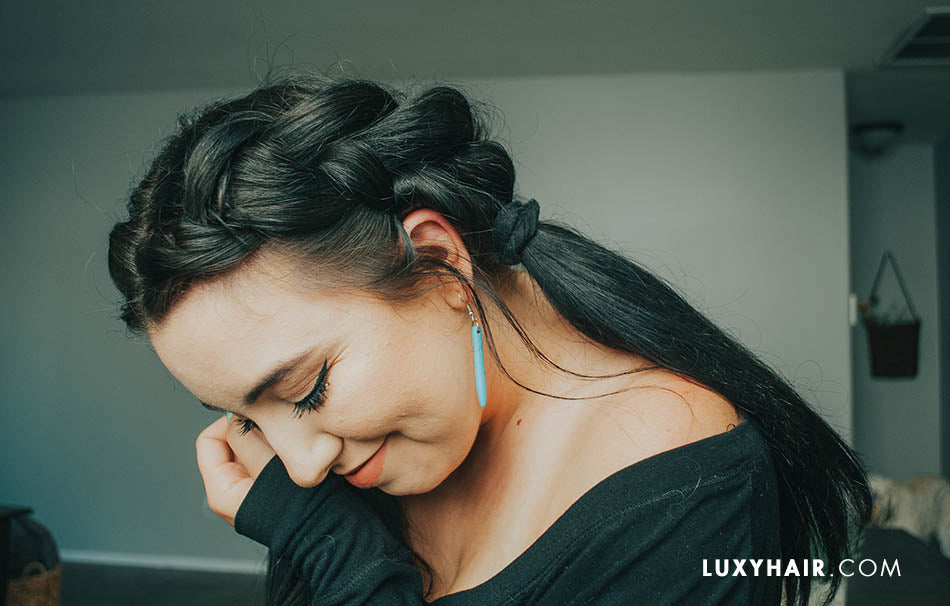 No heat hairstyles