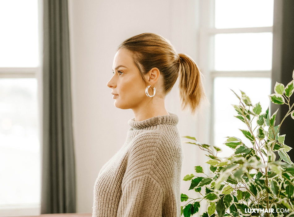 How to do a ponytail with extensions