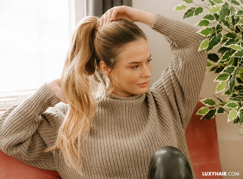 How to do a ponytail with extensions
