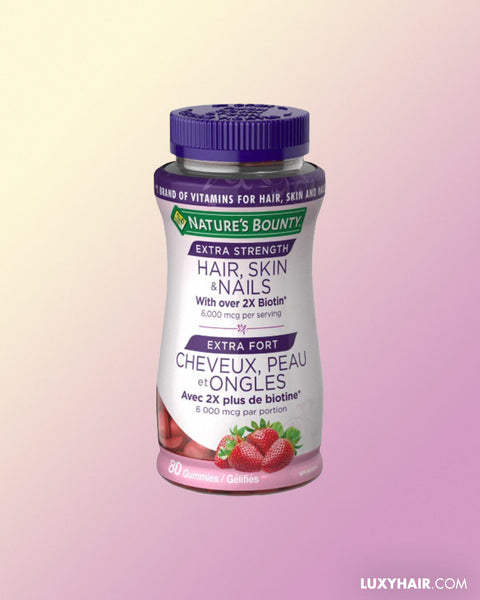 Natures Bounty Nails Gummies Biotin