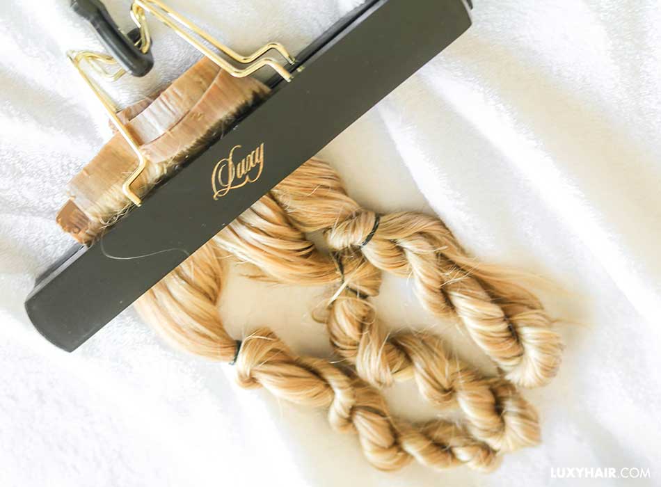 4 ways to air dry hair extensions