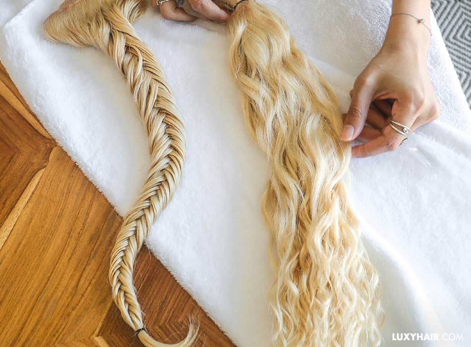 air dry hair extensions