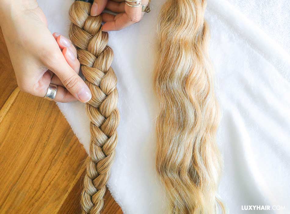 4 ways to air dry hair extensions
