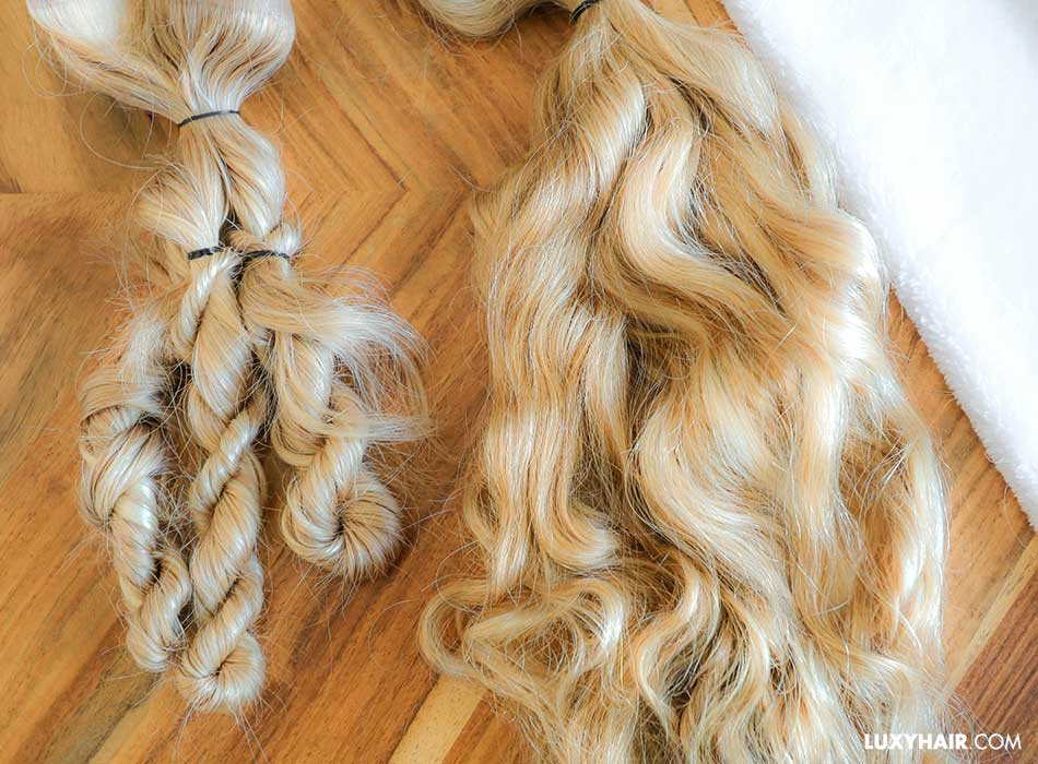 air dry hair extensions
