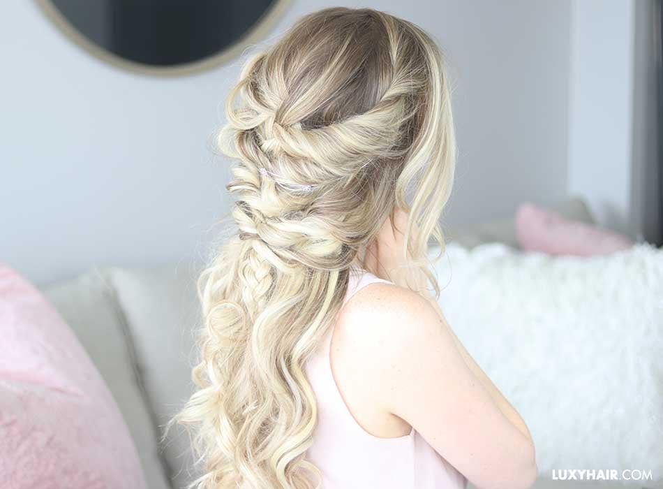 Wedding hairstyles for long hair