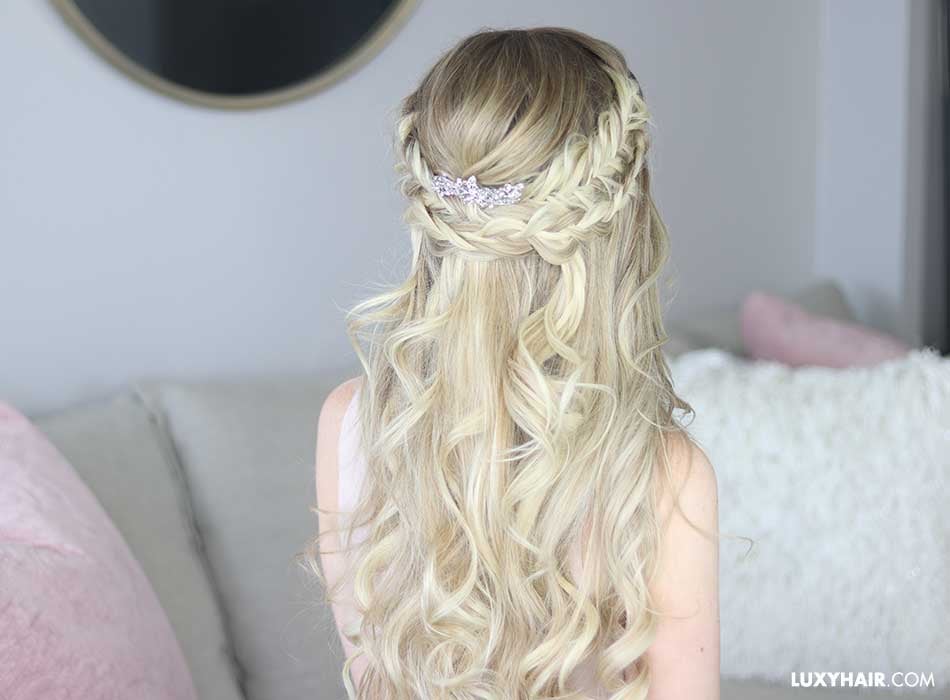 Wedding hairstyles for long hair